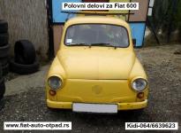 Fiat auto otpad - Tip Model: Fiat 600  Opis: Za delove
