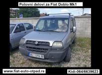 Fiat auto otpad - Tip Model: Fiat Doblo Mk1  Opis: Za delove