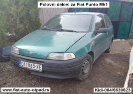 Fiat auto otpad - Tip Model: Fiat Punto Mk1  Opis: Za delove