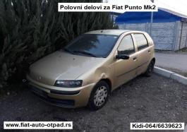 Fiat auto otpad - Tip Model: Fiat Punto Mk2  Opis: Za delove