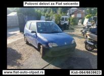 Fiat auto otpad - Tip Model: Fiat Seicento  Opis: Za delove